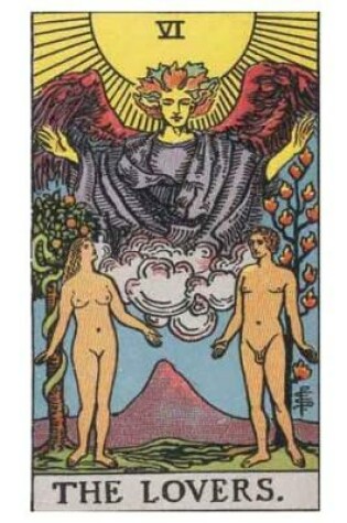 Cover of Tarot Notebook Journal - The Lovers