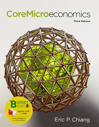 Book cover for CoreMicroeconomics