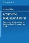 Book cover for Argumente, Bildung Und Moral