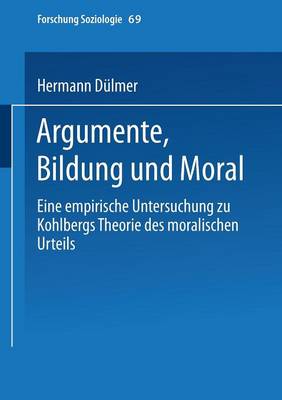 Cover of Argumente, Bildung Und Moral