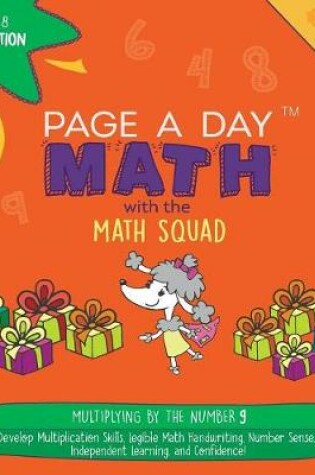 Cover of Page a Day Math Multiplication Book 9