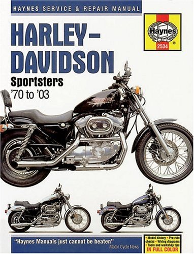 Book cover for Harley Davidson Sportster (70 - 03)