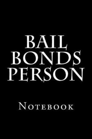 Cover of Bail Bonds Person