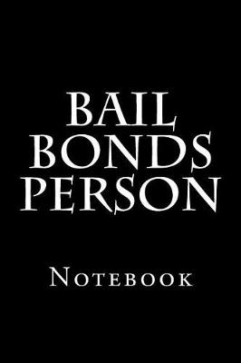 Book cover for Bail Bonds Person