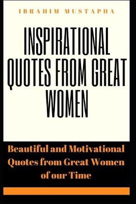 Book cover for Inspirational Quotes from Great women