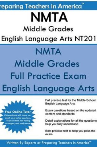 Cover of Nmta Middle Grades English Language Arts Nt201