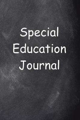 Cover of Special Education Journal Chalkboard Design