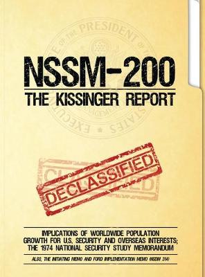 Book cover for NSSM 200 The Kissinger Report