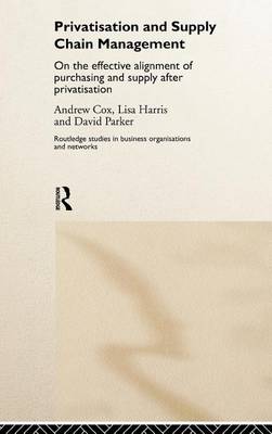 Book cover for Privatization and Supply Chain Management