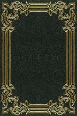 Cover of Gilded Green Any Day Planner Notebook