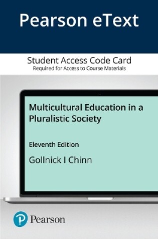 Cover of Pearson Etext Multicultural Education in a Pluralistic Society -- Access Card