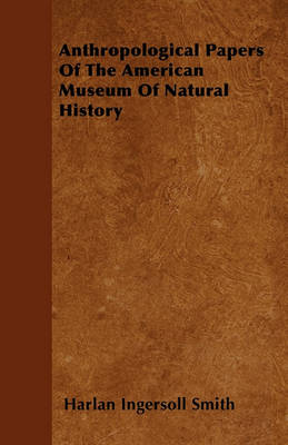 Book cover for Anthropological Papers Of The American Museum Of Natural History