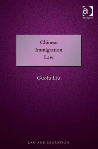 Cover of Chinese Immigration Law