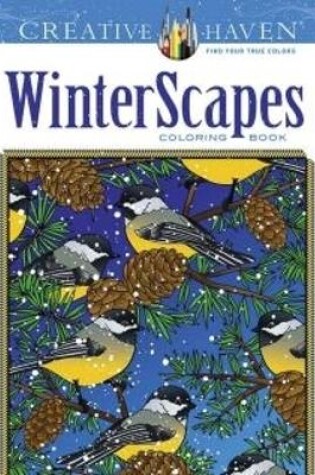 Cover of Creative Haven Winterscapes Coloring Book