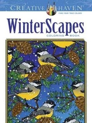 Cover of Creative Haven Winterscapes Coloring Book