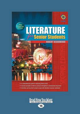 Book cover for Literature for Senior Students (2nd Edition)