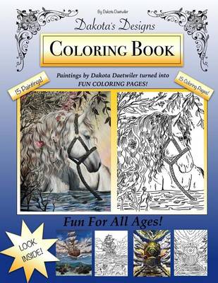 Cover of Dakota's Designs Coloring Book