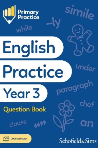 Cover of Primary Practice English Year 3 Question Book, Ages 7-8