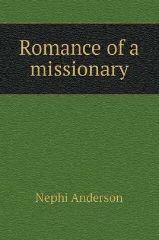 Cover of Romance of a missionary