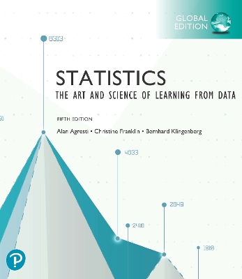 Book cover for Statistics: The Art and Science of Learning from Data, Global Edition