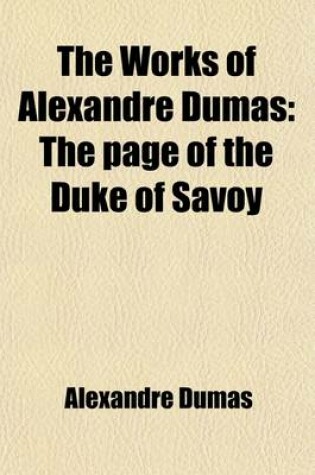 Cover of The Works of Alexandre Dumas (Volume 38)