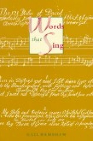 Cover of Words That Sing