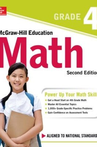Cover of McGraw-Hill Education Math Grade 4, Second Edition