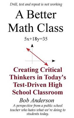 Book cover for A Better Math Class