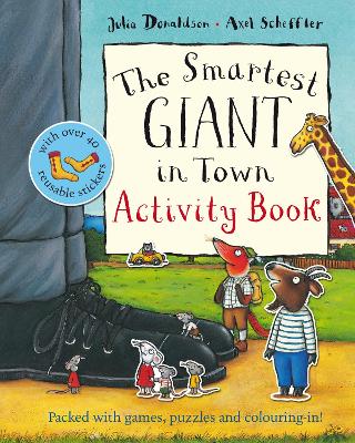 Book cover for The Smartest Giant in Town Activity Book