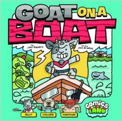 Book cover for Goat on a Boat (Comics Land)