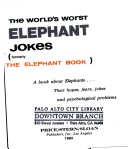 Book cover for The World's Worst Elephant Jokes