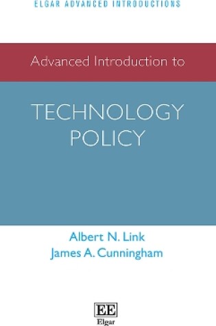Cover of Advanced Introduction to Technology Policy