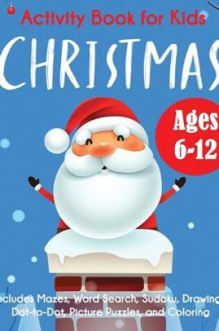 Cover of Christmas Activity Book for Kids