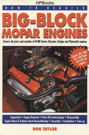 Cover of How To Rebuild Big-Block Mopar Engines