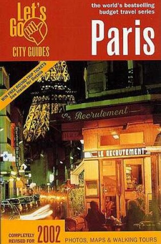 Cover of Let's Go Paris 2002