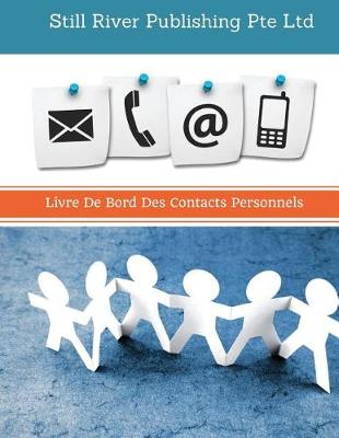 Book cover for Livre De Bord Des Contacts Personnels