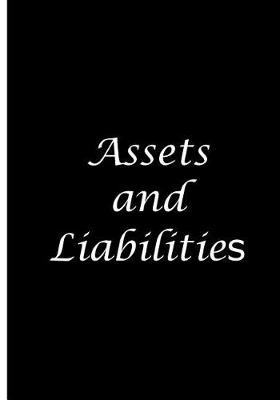Book cover for Assets and Liabilities - Notebook