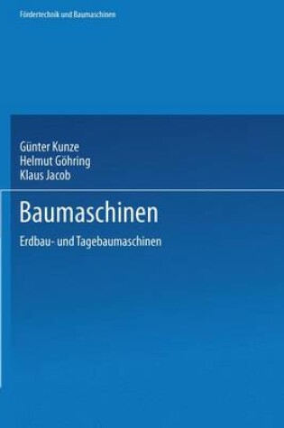 Cover of Baumaschinen
