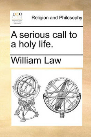 Cover of A Serious Call to a Holy Life.