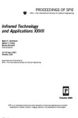 Cover of Infrared Technology and Applications XXVII