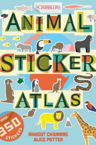 Cover of Scribblers Animal Sticker Atlas