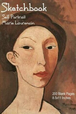 Cover of Sketchbook - Self Portrait - Marie Laurencis