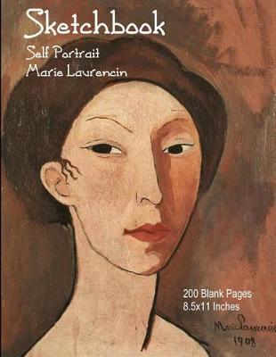 Book cover for Sketchbook - Self Portrait - Marie Laurencis