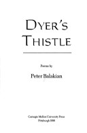 Cover of Dyer's Thistle