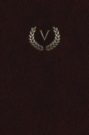 Cover of Monogram "V" Notebook