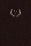 Book cover for Monogram "V" Notebook