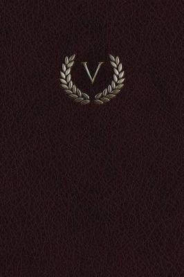 Cover of Monogram "V" Notebook