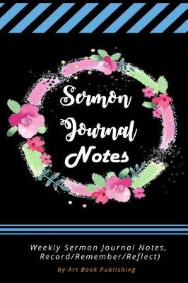 Book cover for Sermon Journal Notes