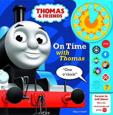 Cover of Thomas & Friends: On Time with Thomas Clock Book