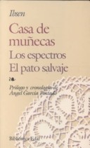 Book cover for Casa de Munecas; el pato salvaje; espectros